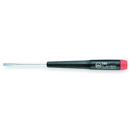 Prec. Screwdriver, Slotted, 3.5mm x 2-3/8