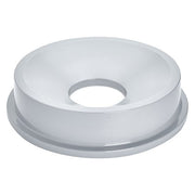 BRUTE(R) 32 gal Trash Can Lid, Funnel Gray, Plastic, 1 Openings 22 1/4 in W/Dia