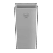 35-1/2 gal Rigid Liners, 18 1/4 in x 29 in, Gray