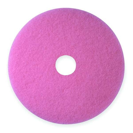Burnishing Pad,19 In, Pink, PK5