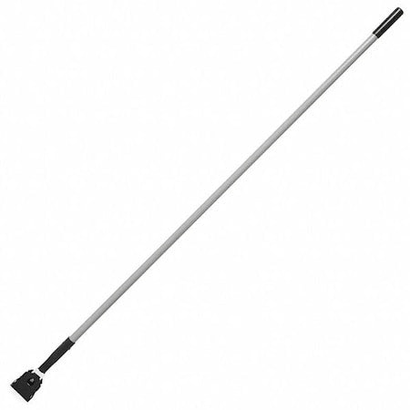 60" Snap On Dust Mop Handle, Gray, Fiberglass