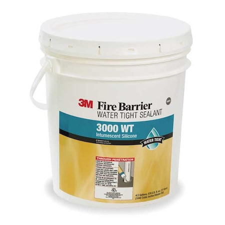 Fire Barrier Sealant,Gray,4.5 gal