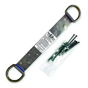 Roof Anchor, 18 in Length, 310 lb Weigth Capacity, Stainless Steel Anchor, Pivot D-Ring