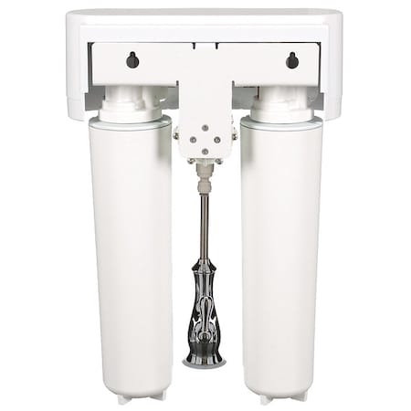 Water Filter System, 0.6 gpm, 0.5 Micron, 3.188" O.D., 15 3/4 in H