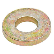 Flat Washer, For Screw Size 1" ,Steel Zinc Yellow Finish, 25 PK