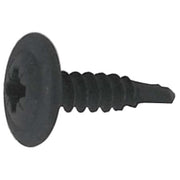 Drywall Screw, M4.2 x 41/64 in, Steel, Trim Head Phillips Drive, 100 PK