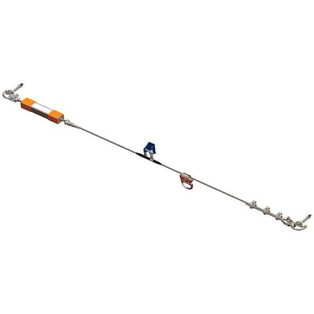 SkyGrip Horizontal Lifeline, 210 ft Length, 310 lb. Weight Capacity