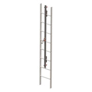 GlideLoc Vertical Access Ladder System Kit, 90 ft Length, 310 lb Weight Capacity