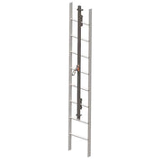 GlideLoc Vertical Access Ladder System Kit, 50 ft Length, 310 lb Weight Capacity