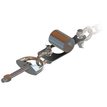 SkyGrip Horizontal Lifeline Kit, 30 ft Length, 310 lb Weight Capacity