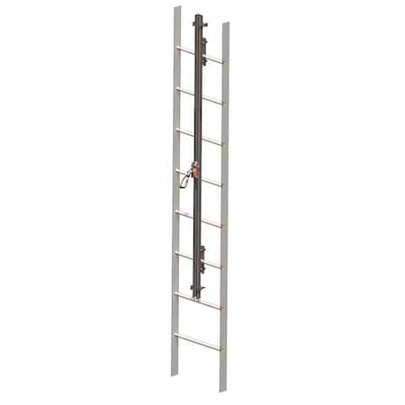 GlideLoc Vertical Access Ladder System Kit, 30 ft Length, 310 lb Weight Capacity