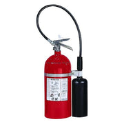 Fire Extinguisher, 10 lb Capacity, Class BC ,UL Rating10B:C ,Carbon Dioxide
