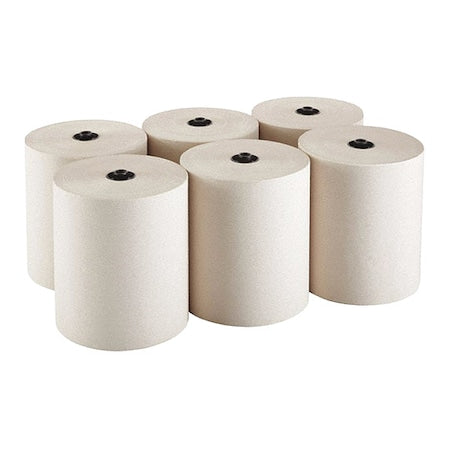 enMotion Hardwound Paper Towels, 1 Ply, Continuous Roll Sheets, 700 ft, Brown, 6 PK
