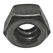 Flange Nut, 1-1/4"-3 1/2, Steel, Grade 2, Black Oxide, 1-1/4 in Ht, 5 PK