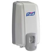 Hand Sanitizer Dispenser, 1000mL, Push-Style, Gray, for use with 1000 mL NXT Refill
