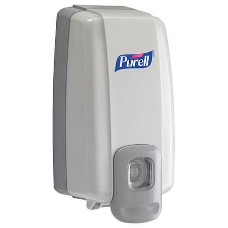 Hand Sanitizer Dispenser, 1000mL, Push-Style, Gray, for use with 1000 mL NXT Refill