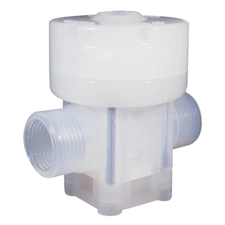 Diaphragm Valve,1/4 In.,FNPT,0.6Cv,PFA