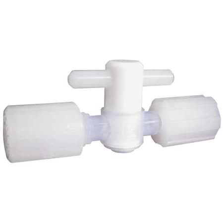 Stopcock,Flare,1/4",PFA