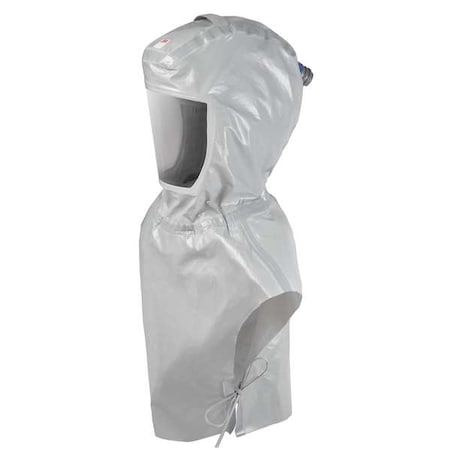 Hood with Chest Coverage, Versaflo, Premium Reuseable, ,Standard