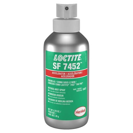 Accelerator, SF 7452 Series, Clear, 0.7 fl oz, Bottle