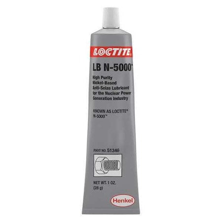 Anti-Seize,High Purity Nickel,1 oz. Tube LB N-5000(TM)