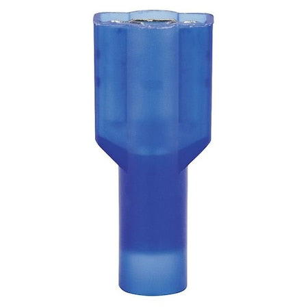 Scotchlok Female Disconnect, Blue, 16-14AWG, PK100