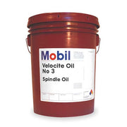 Velocite 3, Spindle Oil, ISO Grade 2, Mineral, 5 gal Container