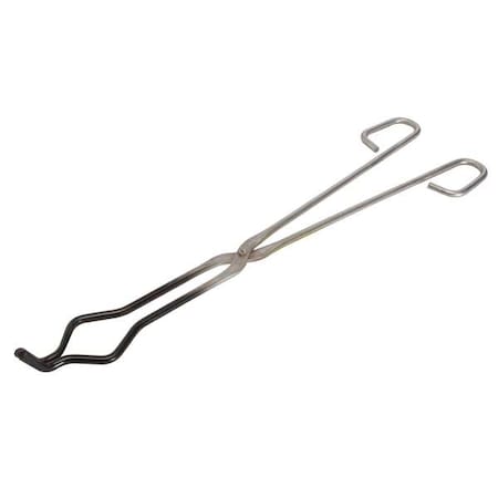 Coated Crucible Tongs,18 In,Plated Steel
