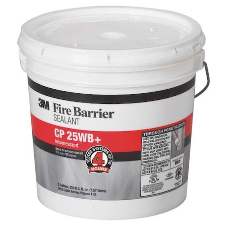 Fire Barrier Sealant,2 gal.,Red-Brown