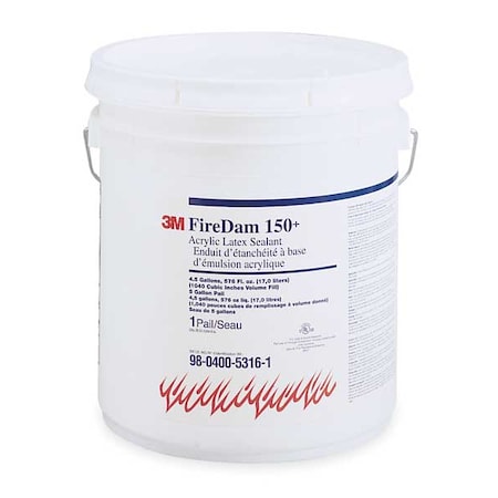 Fire Barrier Sealant Caulk,4.5 gal.