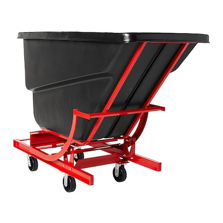 Self-Dumping Hopper,1 cu. yd.,1000 lb.