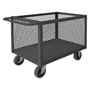 Mesh Truck,Powder Coat,30 In. W,65 In. L
