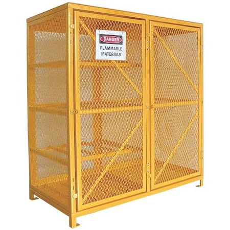 Cylinder Storage,9 Vertical,8 Horizontal