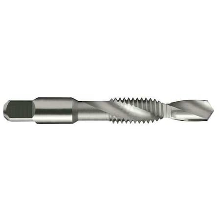 3/8-16UNC HSS 2-Flute Combination Drill and Tap Cle-Line 0450 Bright
