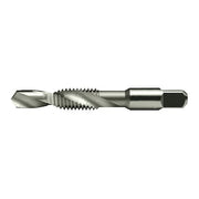 1/4-20UNC HSS 2-Flute Combination Drill and Tap Cle-Line 0450 Bright