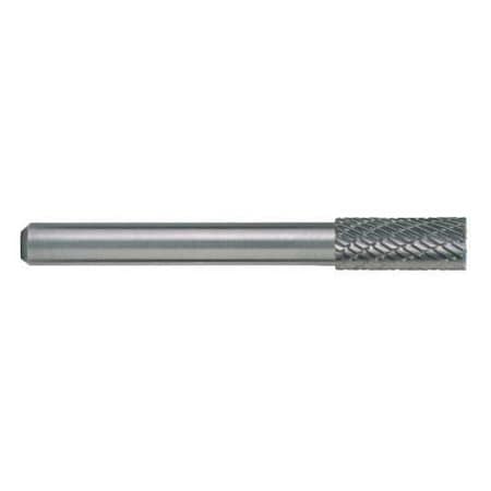3/32x1/8 Solid Carbide Shank Double Cut Carbide SA-42 Cle-Line 1845 Cylindrical Bur w/o End Cut
