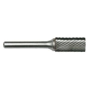 1/2x1/4 Hardened Steel Shank Standard Cut Carbide SA-5L6 Cle-Line 1845 Cylindrical Bur w/o End Cut