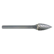 1/2x1/4 Hardened Steel Shank Double Cut Carbide SG-13 Cle-Line 1849 Pointed Tree Bur