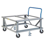Mobile Pallet Stand,Adjustable,48 x 48"