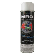 Spray Paint,Flat White, White, Flat, Solvent, 16 oz