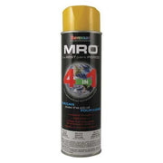 Spray Paint,Safety Yellow, Safety Yellow, Gloss, Solvent, 16 oz