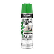 Inverted Marking Paint, 17 oz., Safety Green, Water -Based