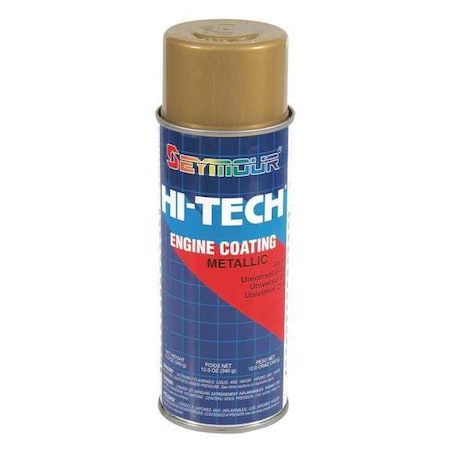 12 Fluid oz. Can Gold Hi-Tech Engine Paint