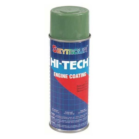 12 Fluid oz. Can High Gloss Alpine Green Hi-Tech Engine Paint