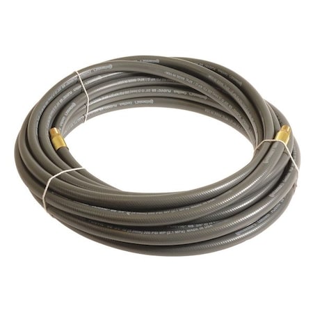 3/8" x 100 ft PVC Coupled Multipurpose Air Hose 300 psi GY