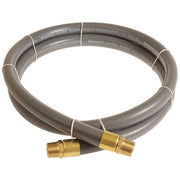 1" x 5 ft PVC Coupled Multipurpose Air Hose 250 psi GY
