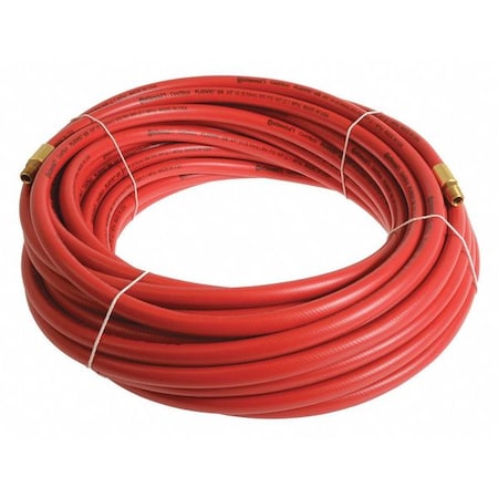 1/4" x 20 ft PVC Coupled Multipurpose Air Hose 300 psi RD