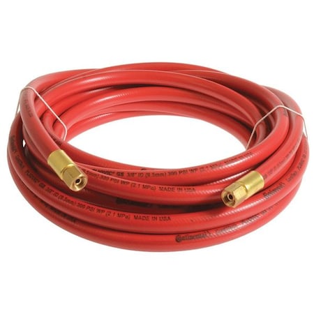 1/2" x 100 ft PVC Coupled Multipurpose Air Hose 300 psi RD