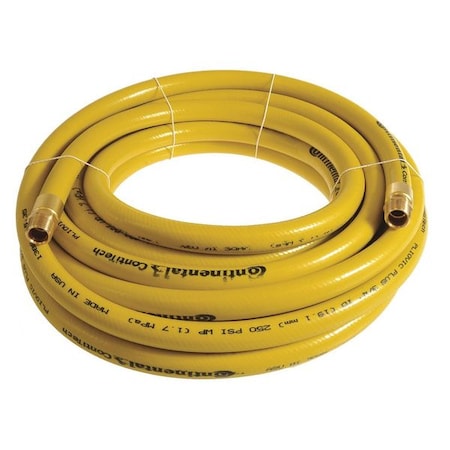 3/4" x 50 ft PVC Coupled Multipurpose Air Hose 250 psi YL