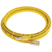 1/4" x 15 ft PVC Coupled Multipurpose Air Hose 300 psi YL